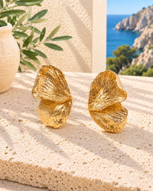 Onda Gold Earrings