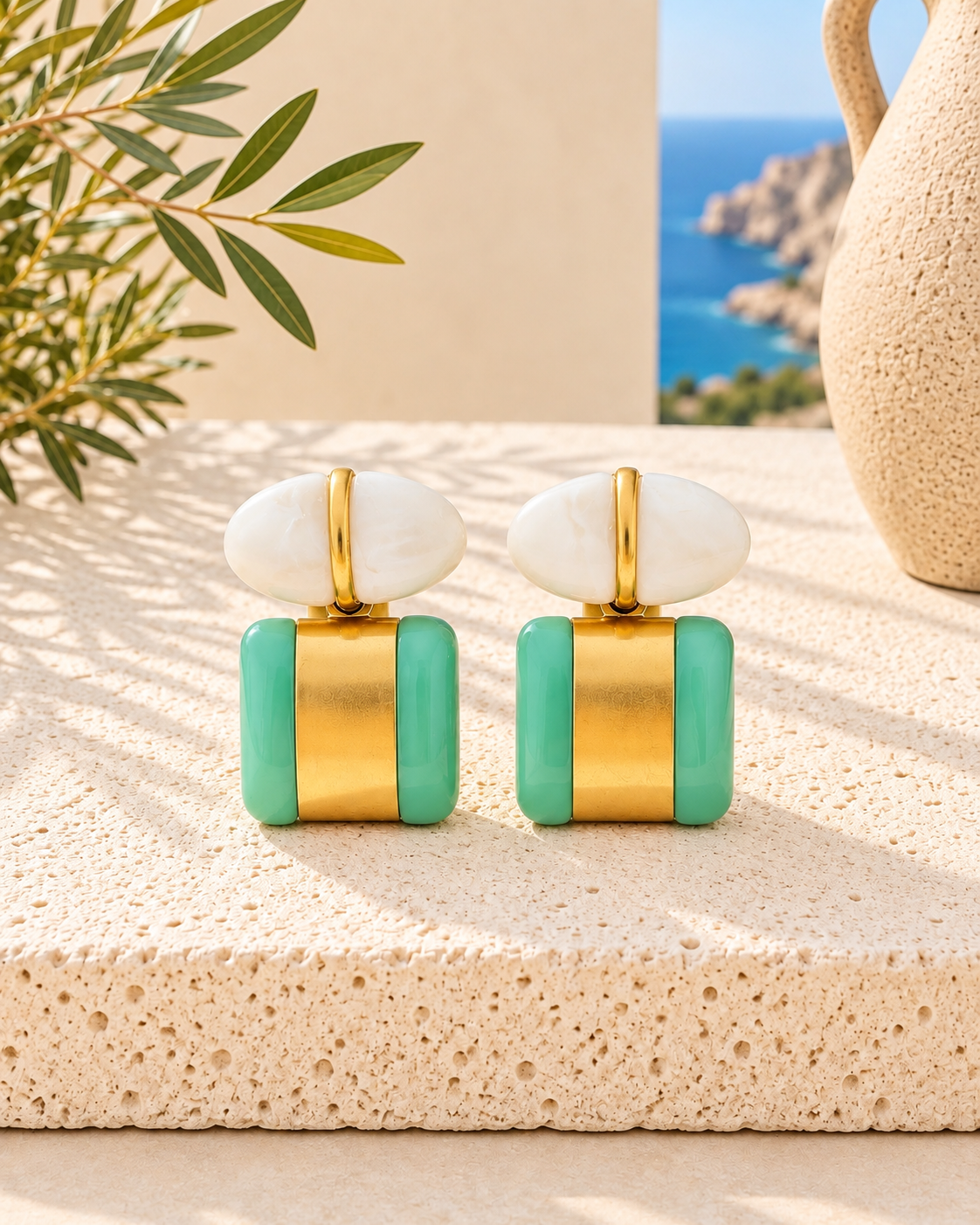 Portofino Geometric Earrings