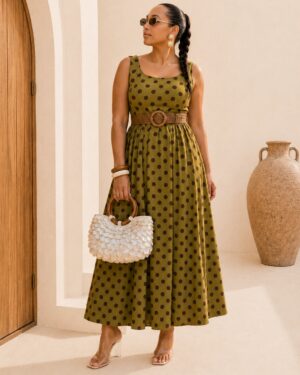 Portofino Polka Dot Dress